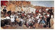 Joaquin Sorolla Y Bastida Castilla o La fiesta del pan oil painting reproduction